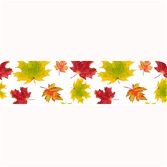 Bright Autumn Leaves Large Bar Mats by SychEva