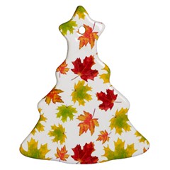 Bright Autumn Leaves Ornament (christmas Tree)  by SychEva