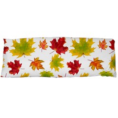 Bright Autumn Leaves Body Pillow Case (dakimakura) by SychEva