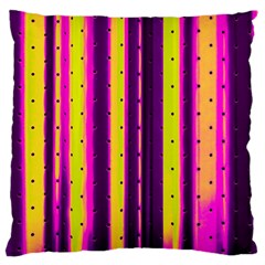 Warped Stripy Dots Standard Flano Cushion Case (two Sides) by essentialimage365