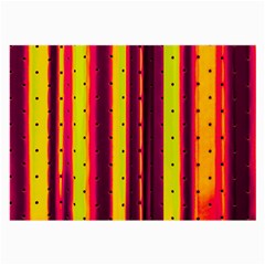 Warped Stripy Dots Large Glasses Cloth (2 Sides) by essentialimage365