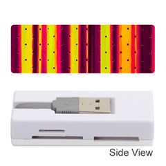 Warped Stripy Dots Memory Card Reader (stick) by essentialimage365