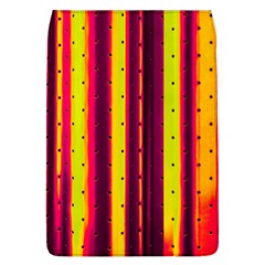Warped Stripy Dots Removable Flap Cover (l) by essentialimage365