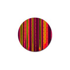 Warped Stripy Dots Golf Ball Marker by essentialimage365