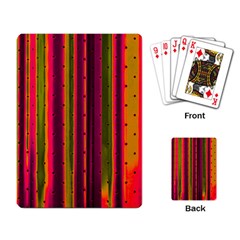 Warped Stripy Dots Playing Cards Single Design (rectangle) by essentialimage365