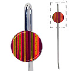 Warped Stripy Dots Book Mark by essentialimage365