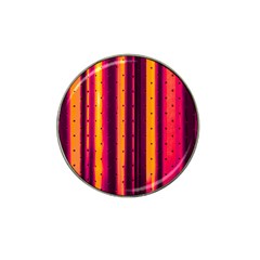 Warped Stripy Dots Hat Clip Ball Marker (10 Pack) by essentialimage365