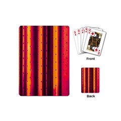 Warped Stripy Dots Playing Cards Single Design (mini) by essentialimage365