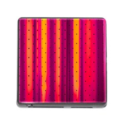 Warped Stripy Dots Memory Card Reader (square 5 Slot) by essentialimage365