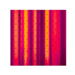 Warped Stripy Dots Small Satin Scarf (square) by essentialimage365