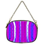 Warped Stripy Dots Chain Purse (Two Sides) Front