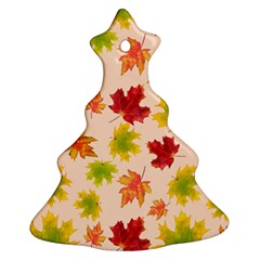 Bright Autumn Leaves Ornament (christmas Tree)  by SychEva