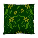 Folk flowers print Floral pattern Ethnic art Standard Cushion Case (Two Sides) Back