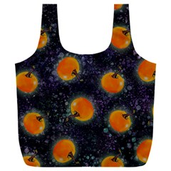 Space Pumpkins Full Print Recycle Bag (xxl) by SychEva