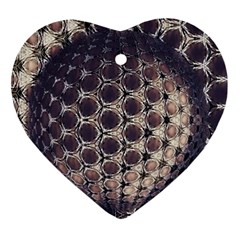 Trypophobia Heart Ornament (two Sides)