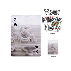 Illusion Waves Playing Cards 54 Designs (mini) by Sparkle