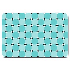 Illusion Blocks Pattern Large Doormat  by Sparkle