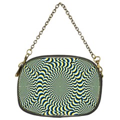 Illusion Waves Pattern Chain Purse (two Sides) by Sparkle