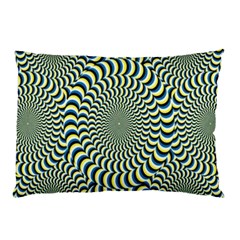 Illusion Waves Pattern Pillow Case by Sparkle