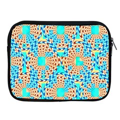 Illusion Waves Pattern Apple Ipad 2/3/4 Zipper Cases by Sparkle