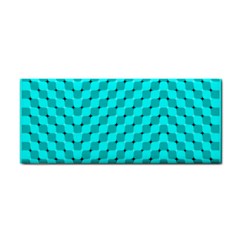 Illusion Waves Pattern Hand Towel by Sparkle