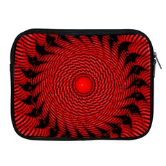 Illusion Waves Pattern Apple Ipad 2/3/4 Zipper Cases by Sparkle