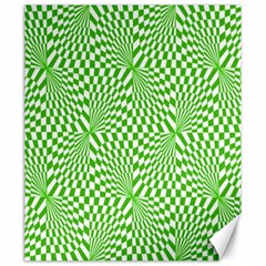 Illusion Waves Pattern Canvas 20  X 24  by Sparkle