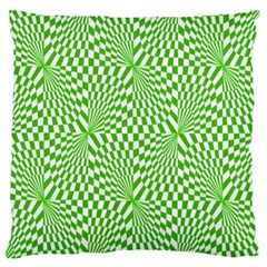 Illusion Waves Pattern Large Cushion Case (two Sides) by Sparkle