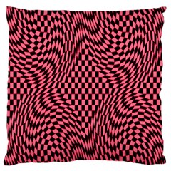 Illusion Waves Pattern Standard Flano Cushion Case (two Sides) by Sparkle