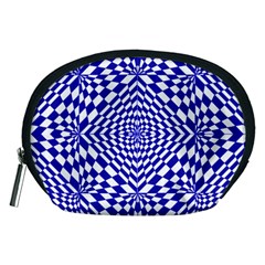 Illusion Waves Pattern Accessory Pouch (Medium)