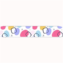 Abstract Multicolored Shapes Small Bar Mats by SychEva