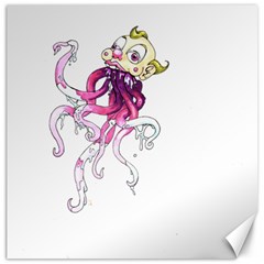 Carnie Squid Canvas 20  X 20  by Limerence