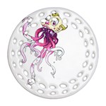 carnie squid Round Filigree Ornament (Two Sides) Front