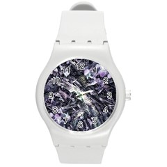 Reticulated Nova Round Plastic Sport Watch (m) by MRNStudios