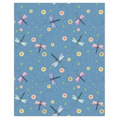 Cute Dragonflies In Spring Drawstring Bag (small) by SychEva