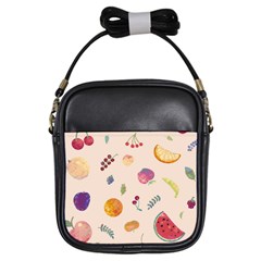 Summer Fruit Girls Sling Bag by SychEva