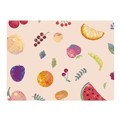 Summer Fruit Double Sided Flano Blanket (mini)  by SychEva