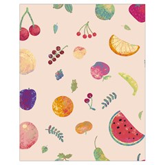 Summer Fruit Drawstring Bag (small) by SychEva