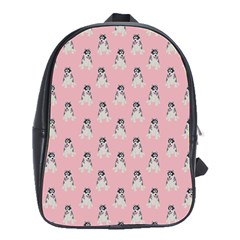Cute Husky School Bag (large) by SychEva