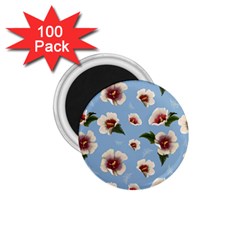 Hibiscus Flowers 1 75  Magnets (100 Pack)  by SychEva