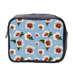 Hibiscus Flowers Mini Toiletries Bag (two Sides) by SychEva