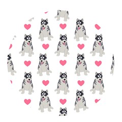 Little Husky With Hearts Pop Socket by SychEva