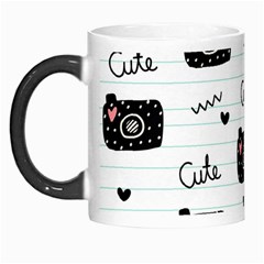 Cute Cameras Doodles Hand Drawn Morph Mugs by Sapixe