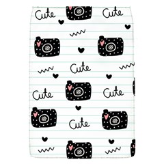 Cute Cameras Doodles Hand Drawn Removable Flap Cover (s) by Sapixe