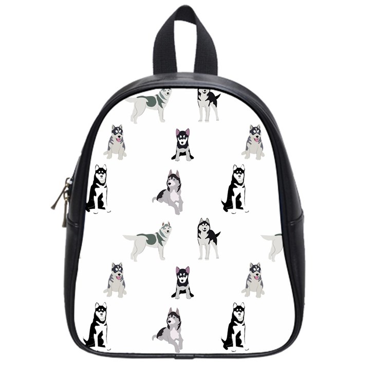 Husky Dogs School Bag (Small)