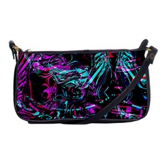 Reptilian Scream Shoulder Clutch Bag by MRNStudios