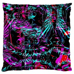 Reptilian Scream Large Cushion Case (two Sides) by MRNStudios