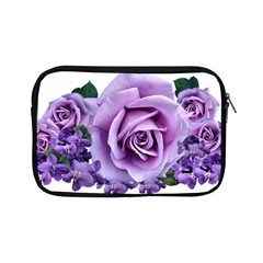 Roses-violets-flowers-arrangement Apple Ipad Mini Zipper Cases by Pakrebo