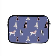 Husky Dogs With Sparkles Apple Macbook Pro 15  Zipper Case by SychEva