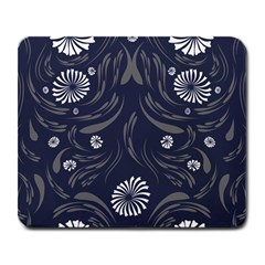 Folk Flowers Print Floral Pattern Ethnic Art Large Mousepads by Eskimos